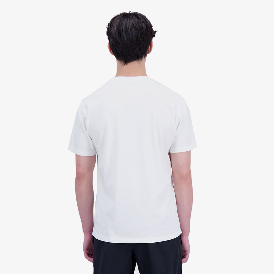 NEW BALANCE Тенискa Hoops Graphic Cotton Jersey Short Sleeve 