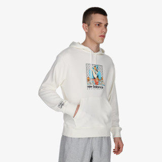 NEW BALANCE Суитшърт Hoops French Terry Hoodie 