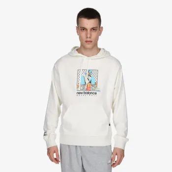 NEW BALANCE Суитшърт NEW BALANCE Суитшърт Hoops French Terry Hoodie 