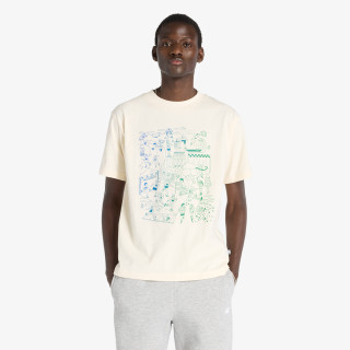 NEW BALANCE Тенискa S/S Top 
