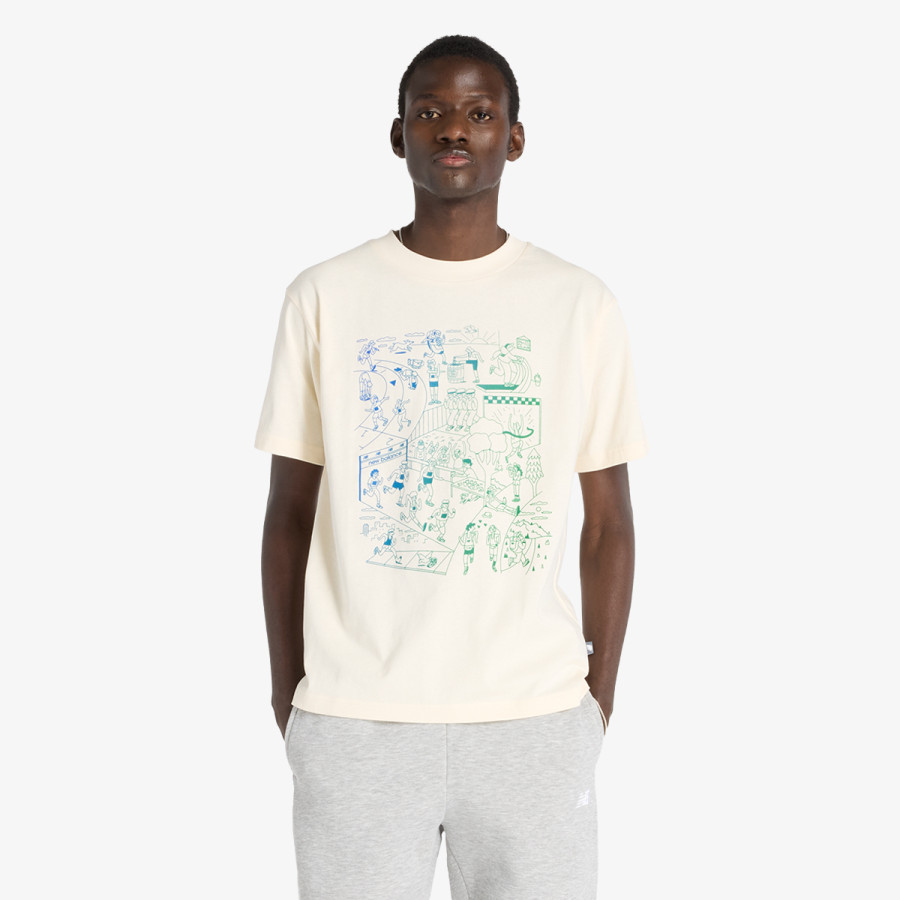 NEW BALANCE Тенискa S/S Top 