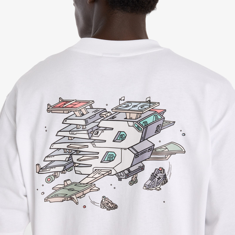 NEW BALANCE Тенискa Ghica Sport Station Oversized T-Shirt 