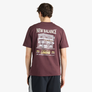 NEW BALANCE Тенискa Grab a Bite London T-Shirt 