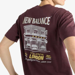 NEW BALANCE Тенискa Grab a Bite London T-Shirt 