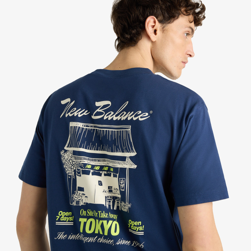 NEW BALANCE Тенискa Grab a Bite Tokyo T-Shirt 