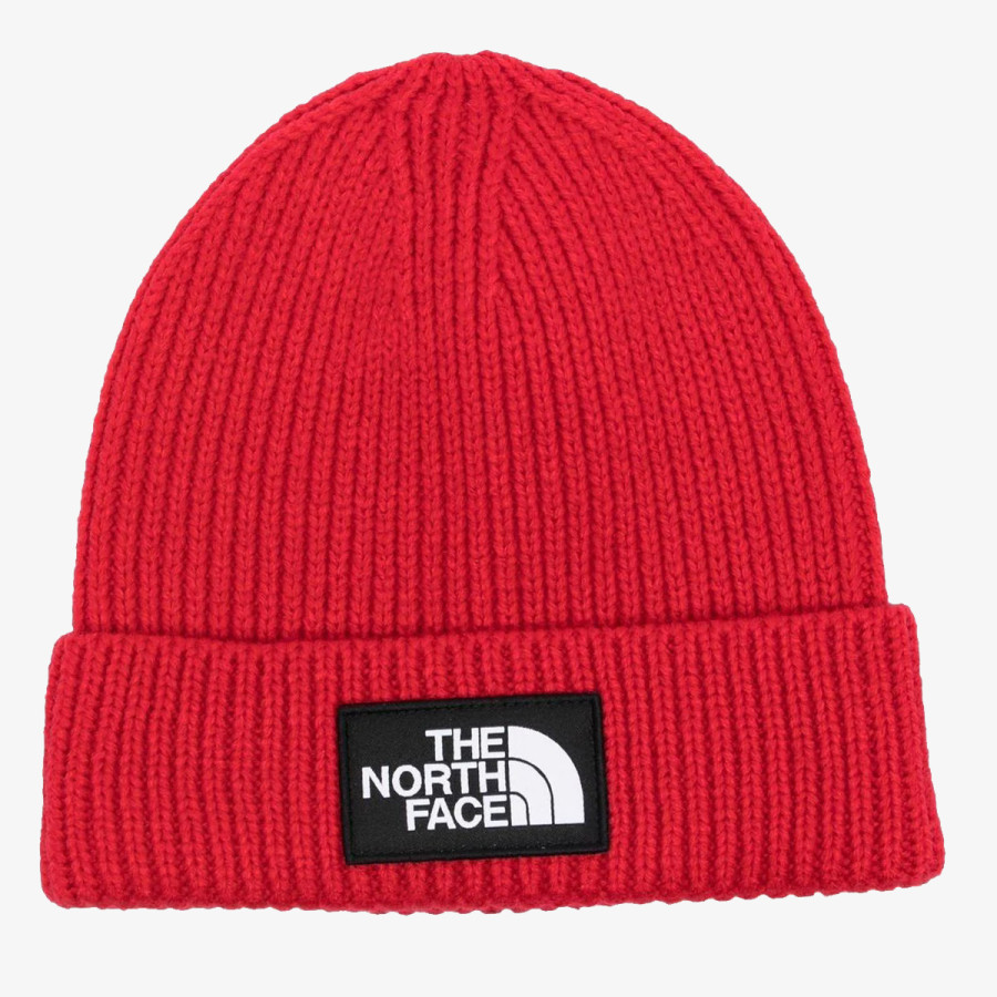 THE NORTH FACE Шапка TNF LOGO BOX CUFFED BEANIE TNF RED 