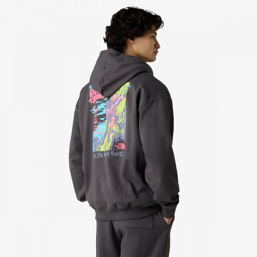 THE NORTH FACE Суитшърт U EXPEDITION CELEBRATION OVERSIZED HOODI 