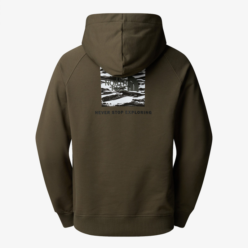 THE NORTH FACE Суитшърт M BOX NSE EDGE OF LIGHT INFILL RAGLAN HO