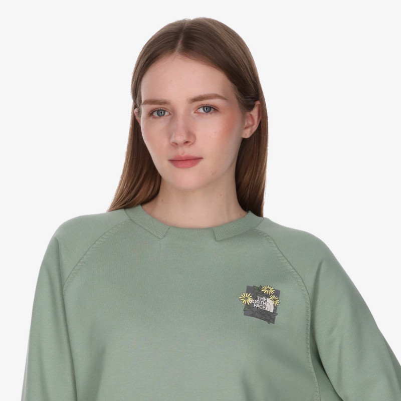 THE NORTH FACE Суитшърт W CONNECT RELAXED CREW SWEATSHIRT-GRAPHI 