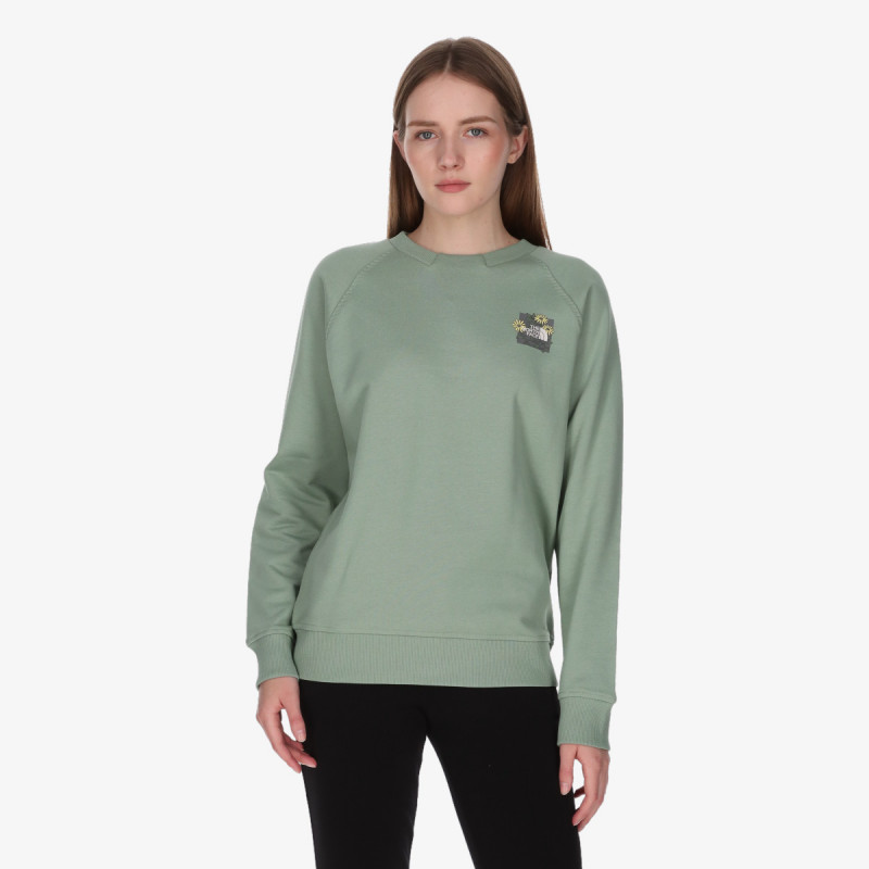 THE NORTH FACE Суитшърт W CONNECT RELAXED CREW SWEATSHIRT-GRAPHI 