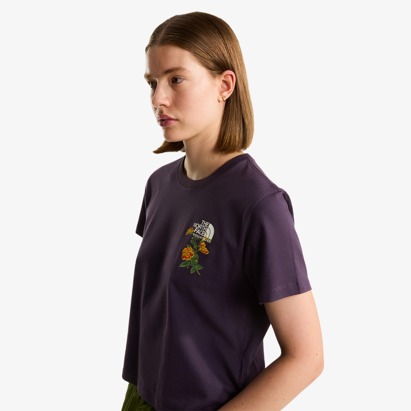 THE NORTH FACE Тенискa FLORA EMBRO REGULAR SHORT SLEEVE TEE-G 