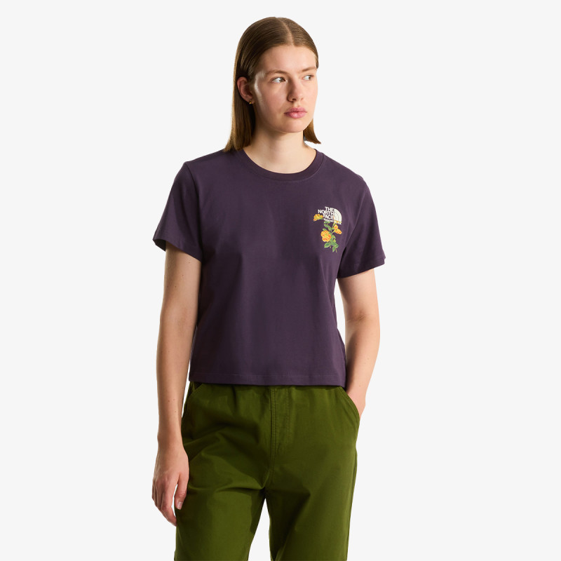 THE NORTH FACE Тенискa FLORA EMBRO REGULAR SHORT SLEEVE TEE-G 