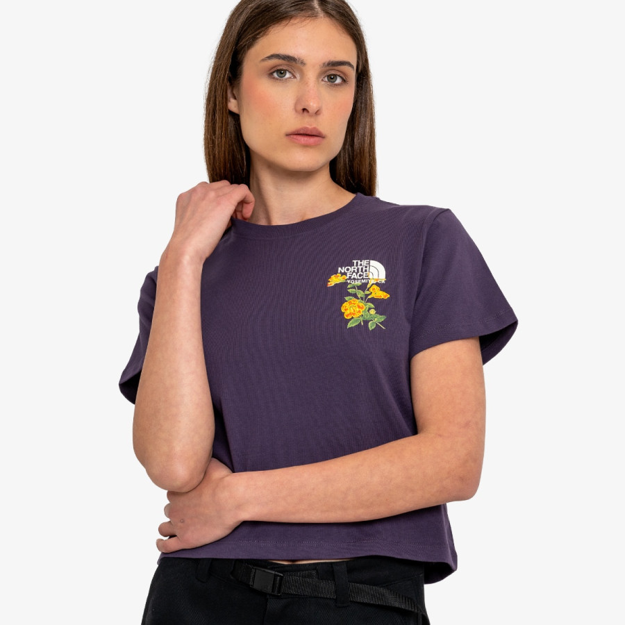 THE NORTH FACE Тенискa FLORA EMBRO REGULAR SHORT SLEEVE TEE-G 