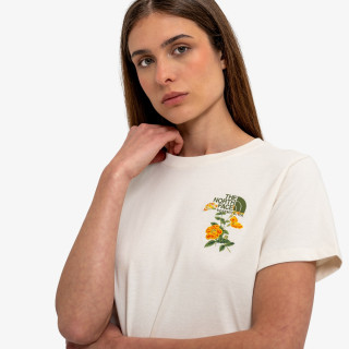 THE NORTH FACE Тенискa FLORA EMBRO REGULAR SHORT SLEEVE TEE-G 
