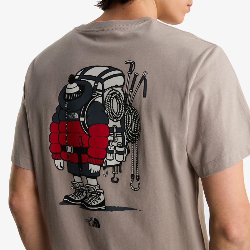 THE NORTH FACE Тенискa U GEAR UP GET OUT RLX SS TEE-GRAPHIC 