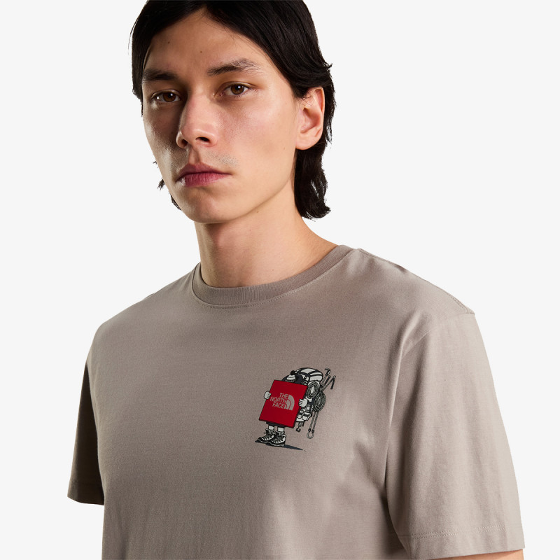 THE NORTH FACE Тенискa U GEAR UP GET OUT RLX SS TEE-GRAPHIC 