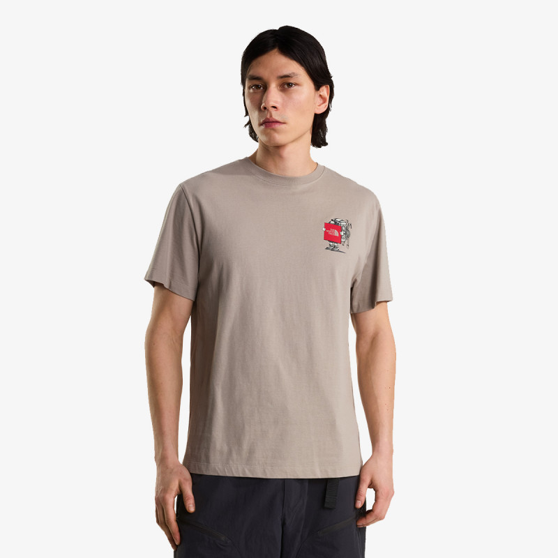 THE NORTH FACE Тенискa U GEAR UP GET OUT RLX SS TEE-GRAPHIC 