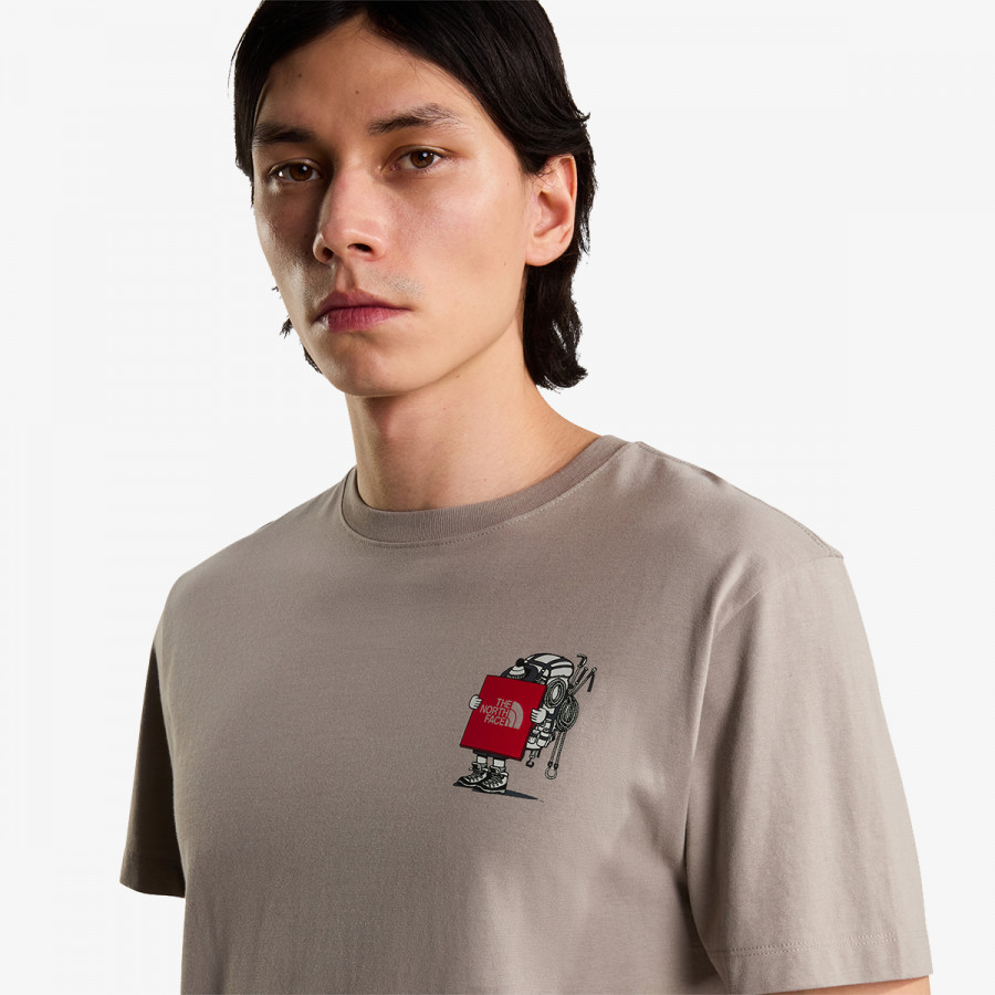 THE NORTH FACE Тенискa U GEAR UP GET OUT RLX SS TEE-GRAPHIC 