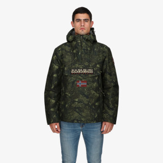 NAPAPIJRI Яке RAINFOREST PKT PRT 2 CAMO GREEN FBN 