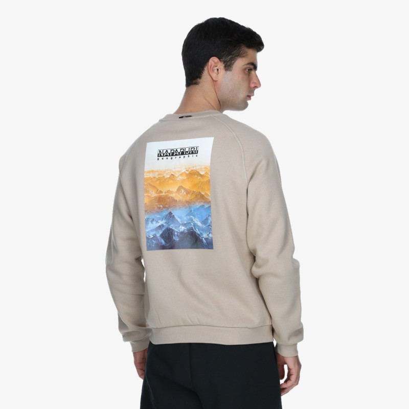 NAPAPIJRI Суитшърт B-ROLLIN C N1I BEIGE ROCKY 