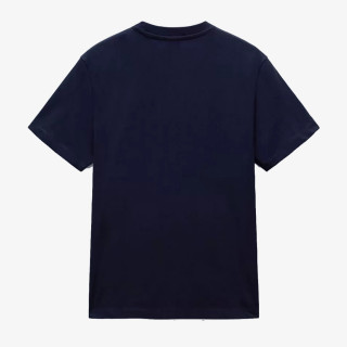 NAPAPIJRI Тенискa S-BOX LOGO SS 176 BLU MARINE 