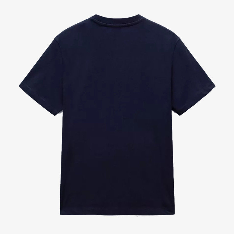 NAPAPIJRI Тенискa S-BOX LOGO SS 176 BLU MARINE 