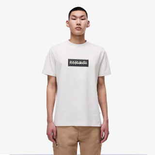 NAPAPIJRI Тенискa S-BOX LOGO SS N1A WHITE WHISPER 