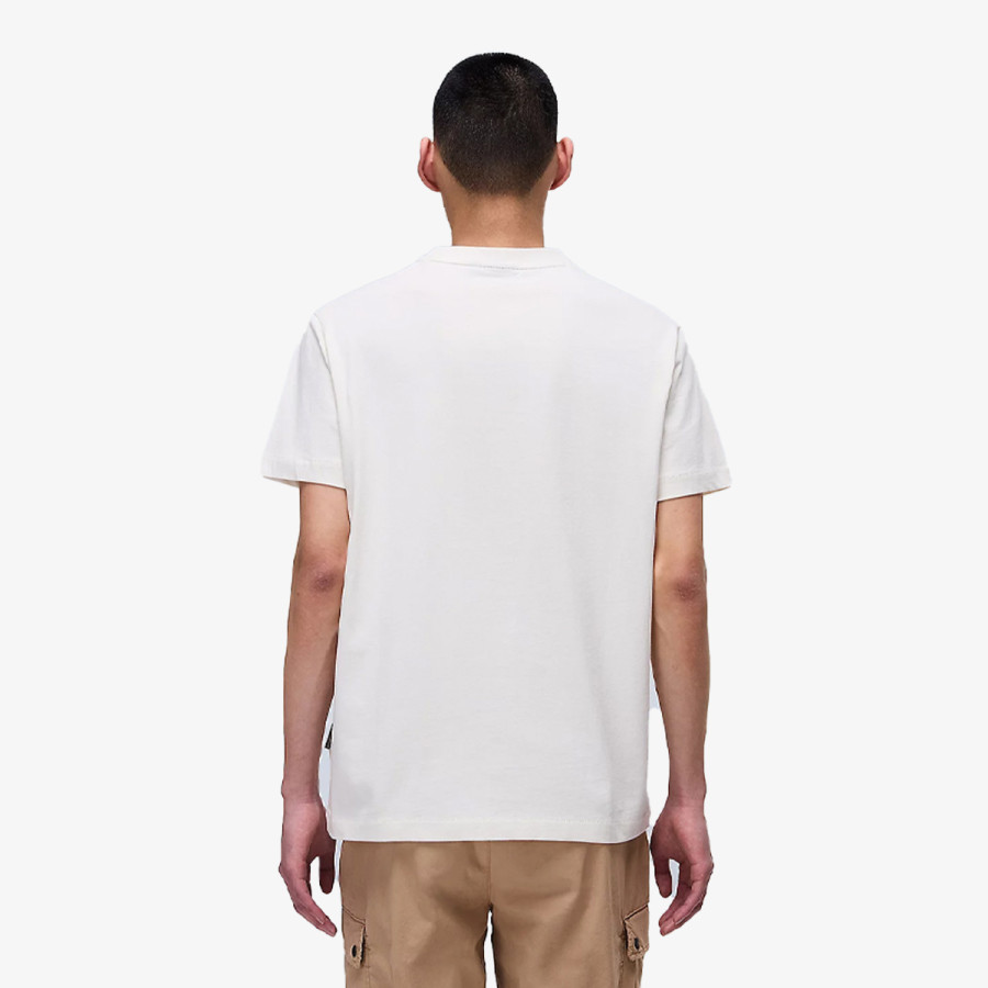 NAPAPIJRI Тенискa S-BOX LOGO SS N1A WHITE WHISPER 