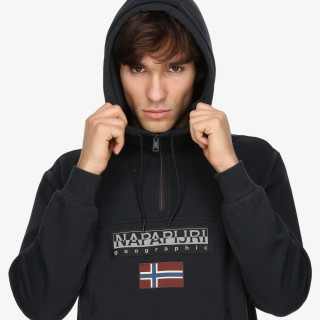 NAPAPIJRI Суитшърт BURGEE HZH 2.0 041 BLACK 