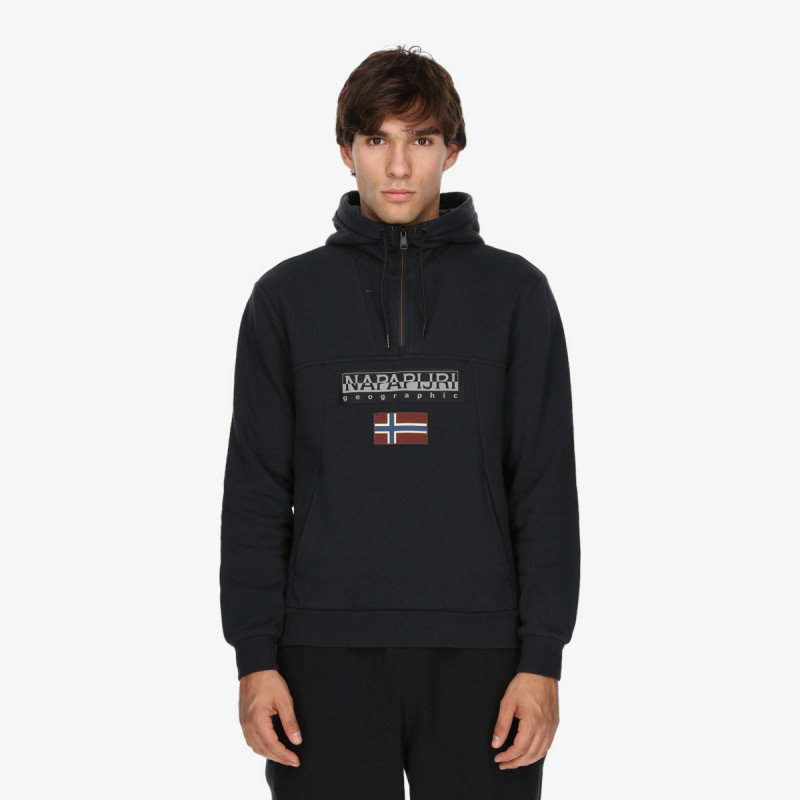 NAPAPIJRI Суитшърт BURGEE HZH 2.0 041 BLACK 
