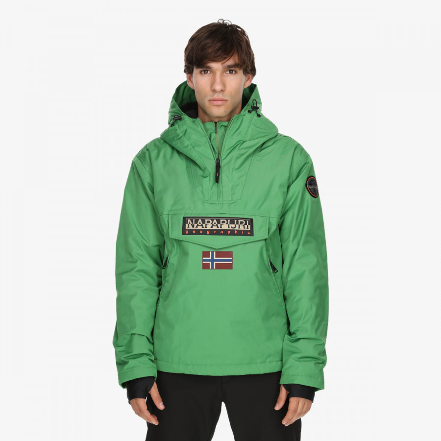 NAPAPIJRI Яке RAINFOREST NEXT G1T GREEN KELLY 