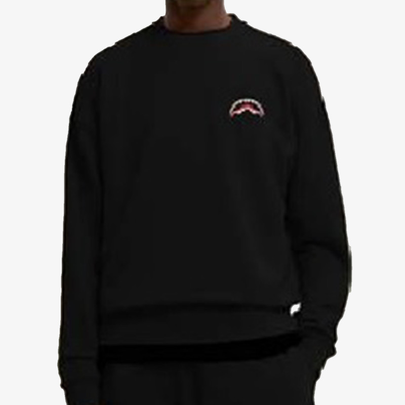 SPRAYGROUND Суитшърт BLOCK PARTY CREWNECK BLK 