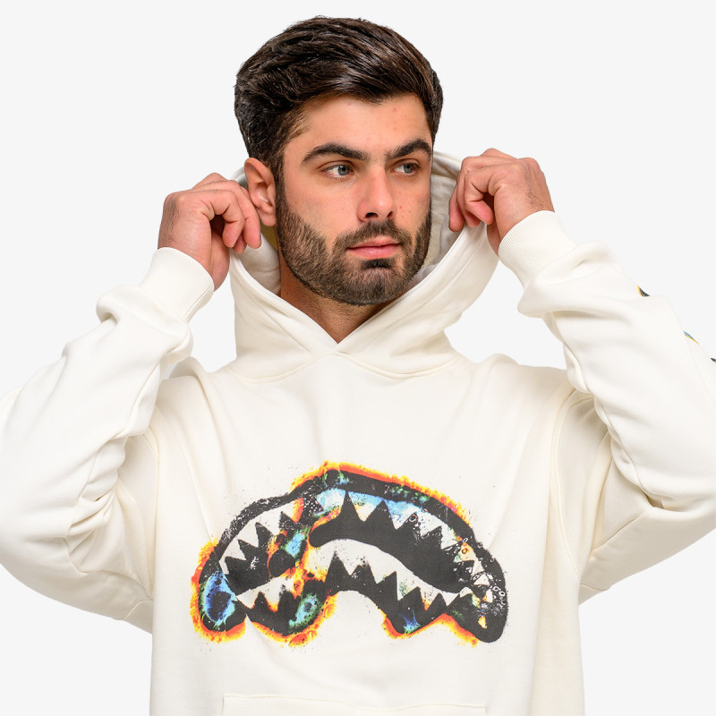 SPRAYGROUND Суитшърт OXIDIZED SHARK HOODIE IVO 