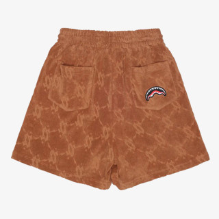 SPRAYGROUND Къси панталони ALL THE MONEY SHORTS BROWN 