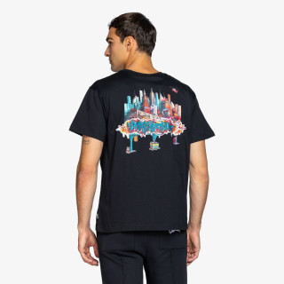 SPRAYGROUND Тенискa CITY SKYLINE NEW REGULAR T-SHIRT BLK 