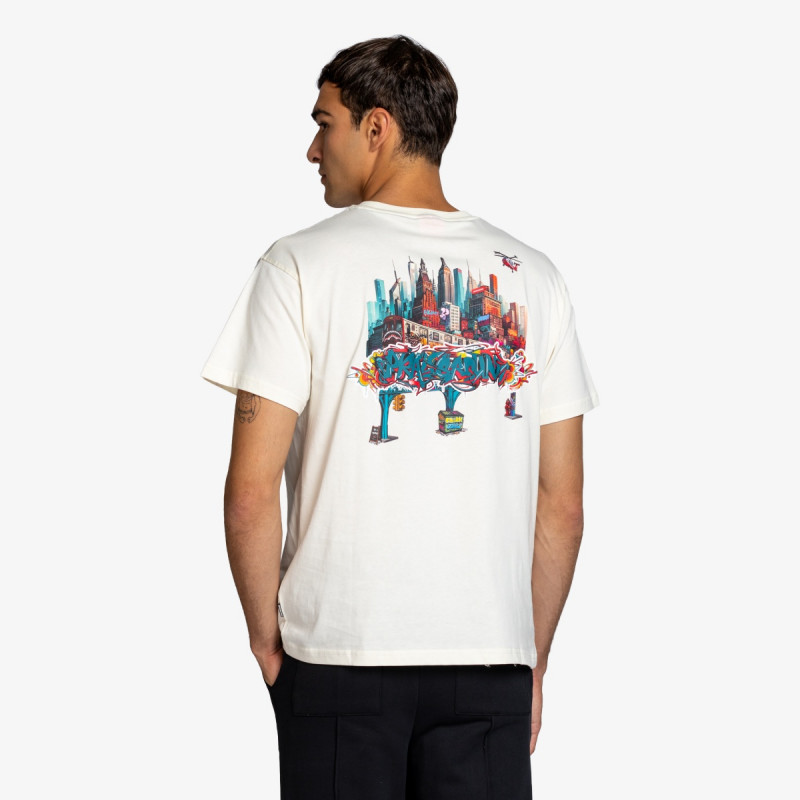 SPRAYGROUND Тенискa CITY SKYLINE NEW REGULAR T-SHIRT IVO 