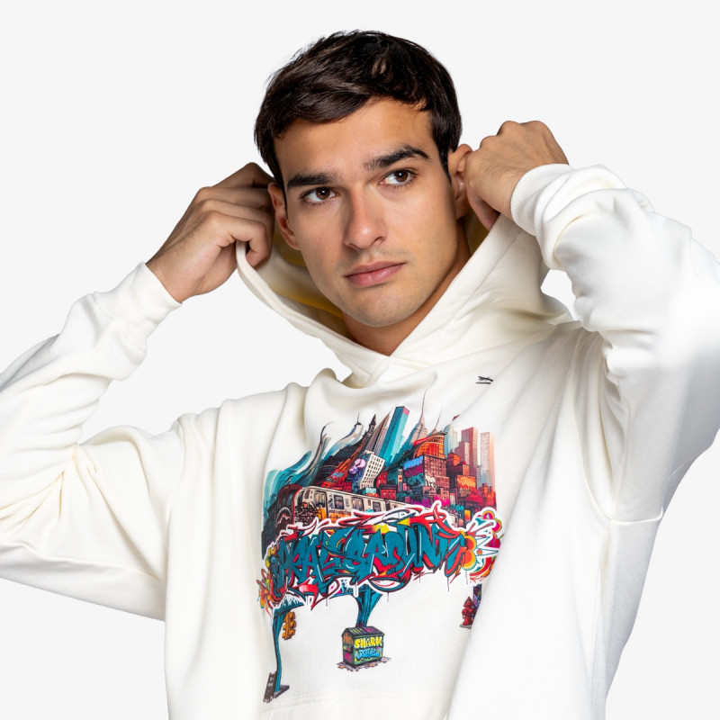 SPRAYGROUND Суитшърт CITY SKYLINE COMFY HOODIE IVO 