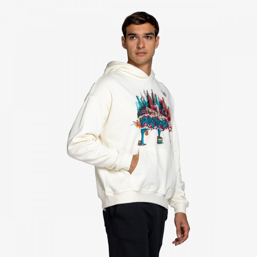 SPRAYGROUND Суитшърт CITY SKYLINE COMFY HOODIE IVO 