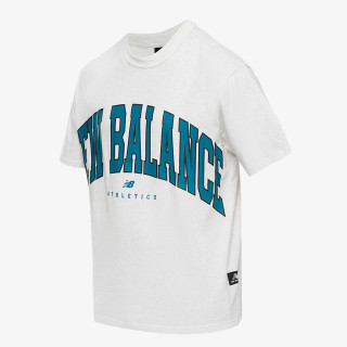 NEW BALANCE Тенискa Uni-ssentials Warped Classics Cotton Jer 
