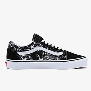 VANS Спортни обувки Old Skool FLAMES BLACK/TRUE WHITE 