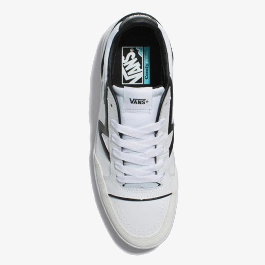 VANS Спортни обувки Lowland CC JMP R COURT TRUE WHITE/BLACK 