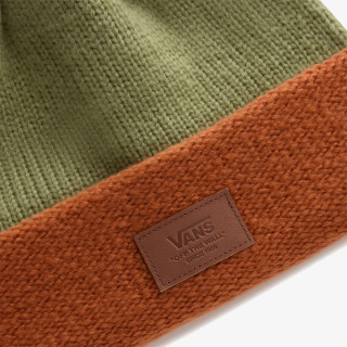 VANS Шапка MONO KNIT BEANIE LODEN GREEN 