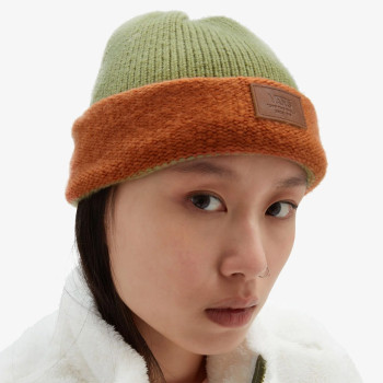 VANS Шапка MONO KNIT BEANIE LODEN GREEN 