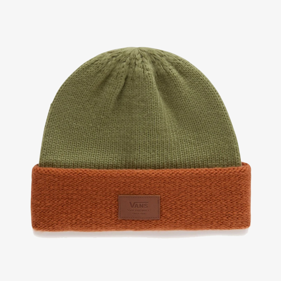 VANS Шапка MONO KNIT BEANIE LODEN GREEN 