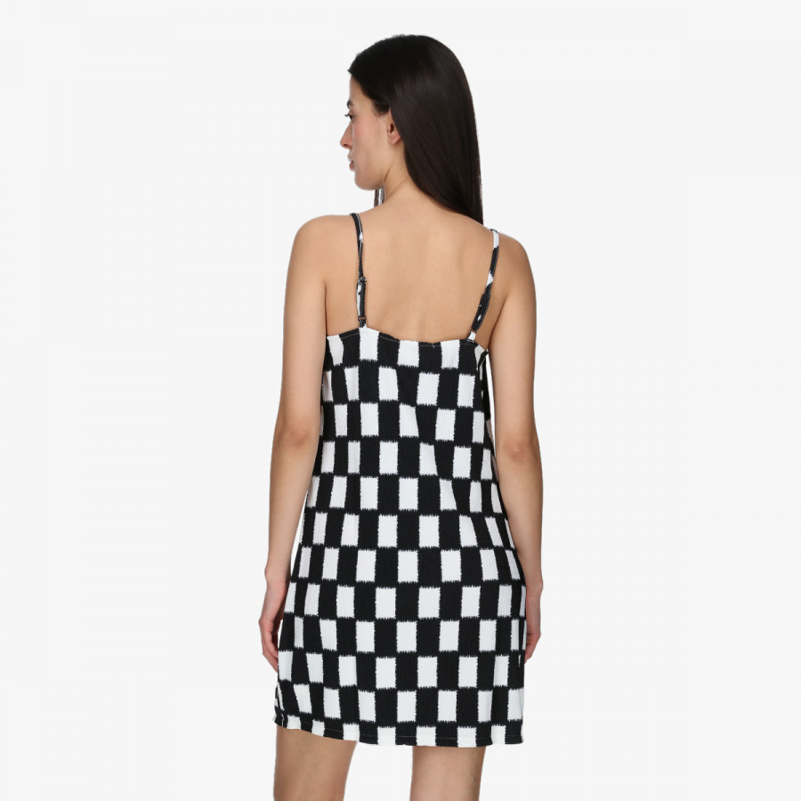 VANS Рокля BENTON CHECKER CAMI DRESS 