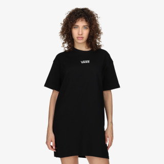 VANS Рокля WM CENTER VEE TEE DR BLACK 