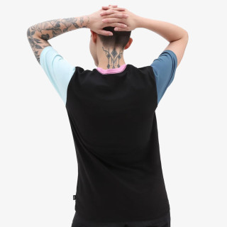 VANS Тенискa LEFT CHEST COLORBLOCK E BLACK 