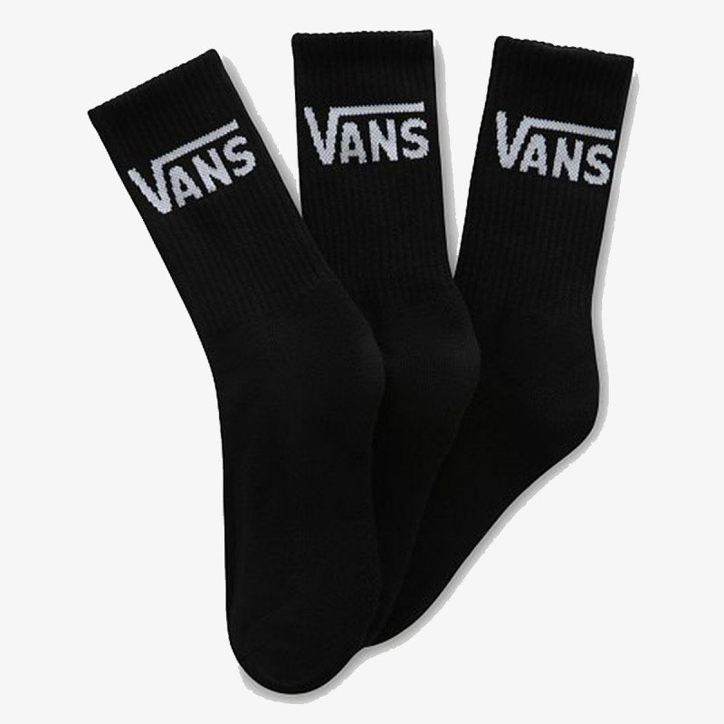 VANS Чорапи BASIC 3PK CREW-B BLKWH 