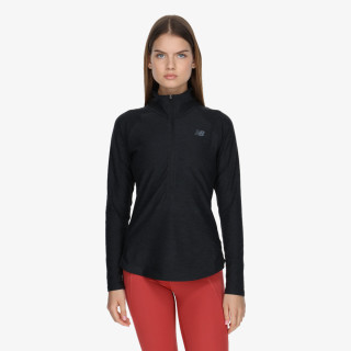 NEW BALANCE Суитшърт Sport Spacedye Half Zip 