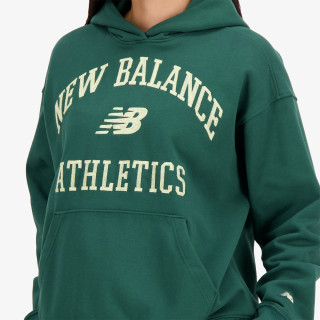 NEW BALANCE Суитшърт Athletics Oversized Hoodie 
